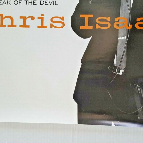 CHRIS ISAAK Speak Of The Devil Poster RARE Promo 1998 24"X24" - Picture 5 of 6
